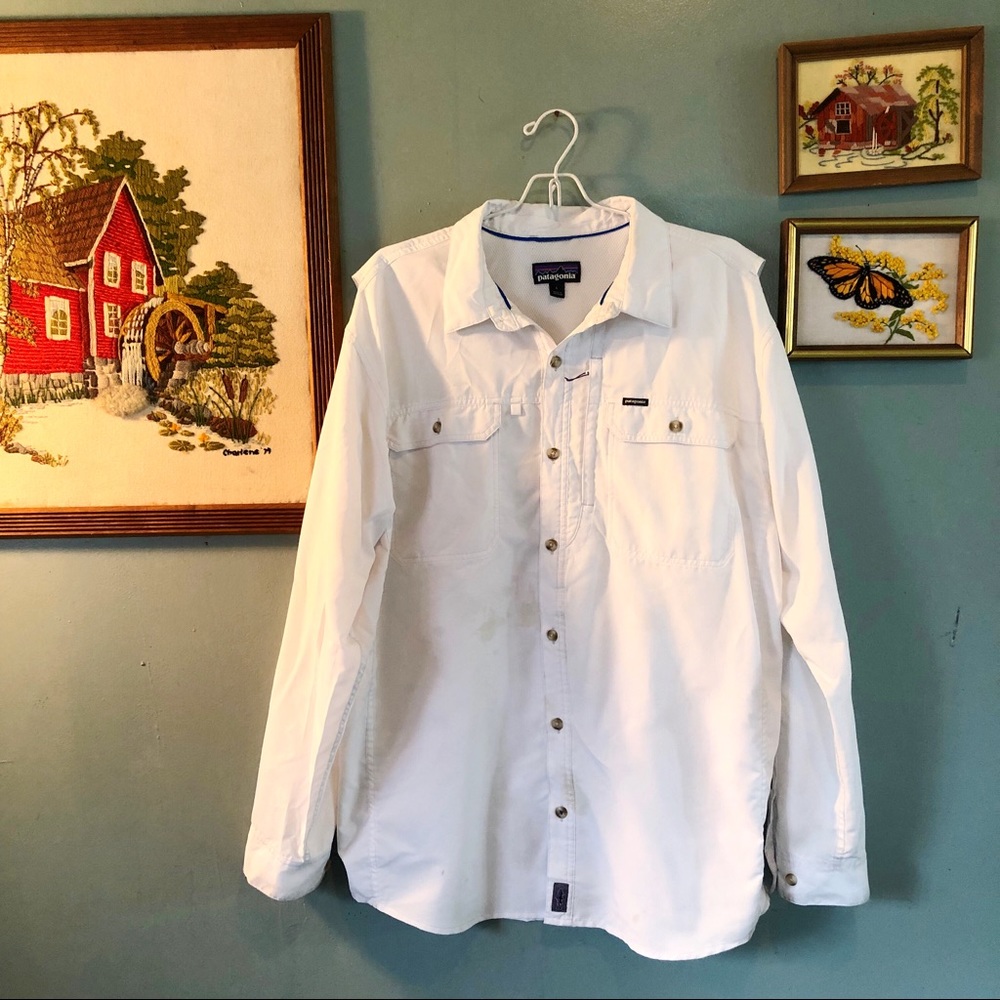 PATAGONIA MEN'S LONG-SLEEVED SOL PATROL SHIRT